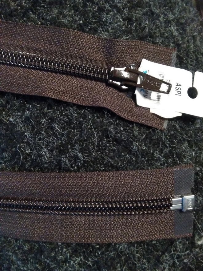 Avoketju tummanruskea 55 cm