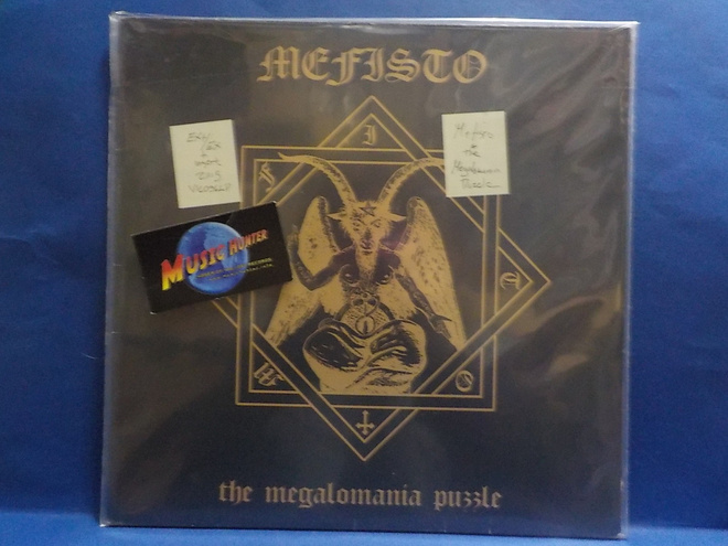 MEFISTO - THE MEGALOMANIA PUZZLE LP EX+/EX