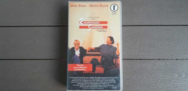 VHS: Ranskalainen Suudelma (Meg Ryan, Kevin Kline 1995)