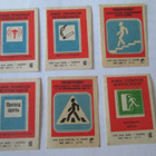 CCCP: 24 erilaista vintage liikenne ym. varoitusetikettiä - pikkukuva 3