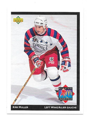 92-93 McDonalds UD All-Stars #McD23 Kirk Muller Montreal