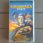 VHS: Navaronen Tykit (Gregory Peck, Anthony Quinn 1961/1997) - pikkukuva 1