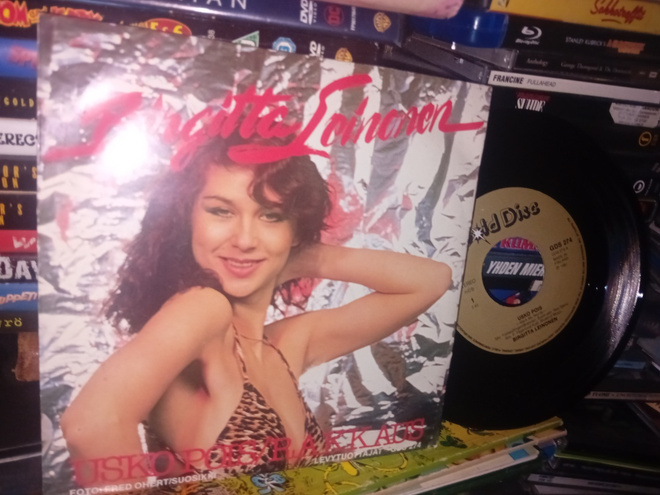 7" single Birgitta Leinonen : Usko pois ( SIS POSTIKULU )