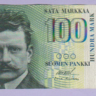 100 mk v.1986 Litt. A P-119 (Ollila-Koivikko) - pikkukuva 1