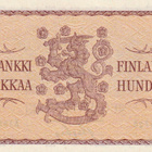 Suomi  100 markkaa 1957  Ä1605720   kl 8 - pikkukuva 2