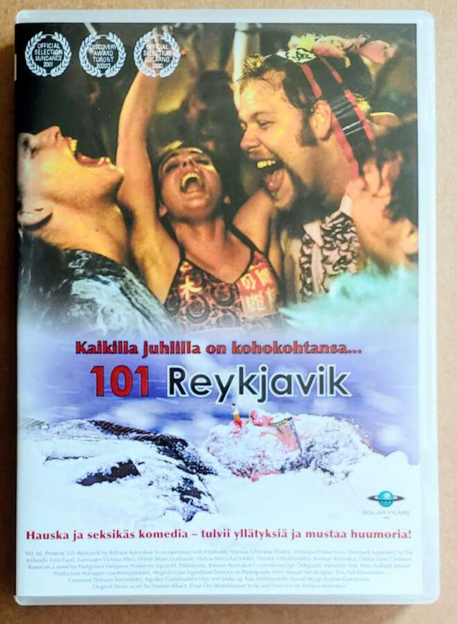 101 REYKJAVIK – MINT Suomalainen DVD 2000, Baltasar Kormákur