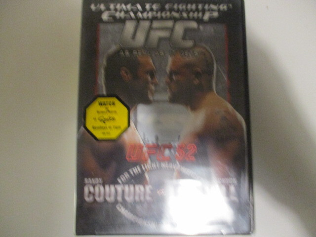 DVD UFC COUTURE VS LIDDELL
