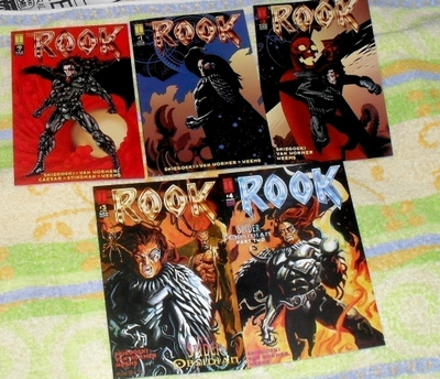 The Rook minisarja, kaikki osat #0-4