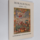 Bokauktion april 1986 - pikkukuva 1