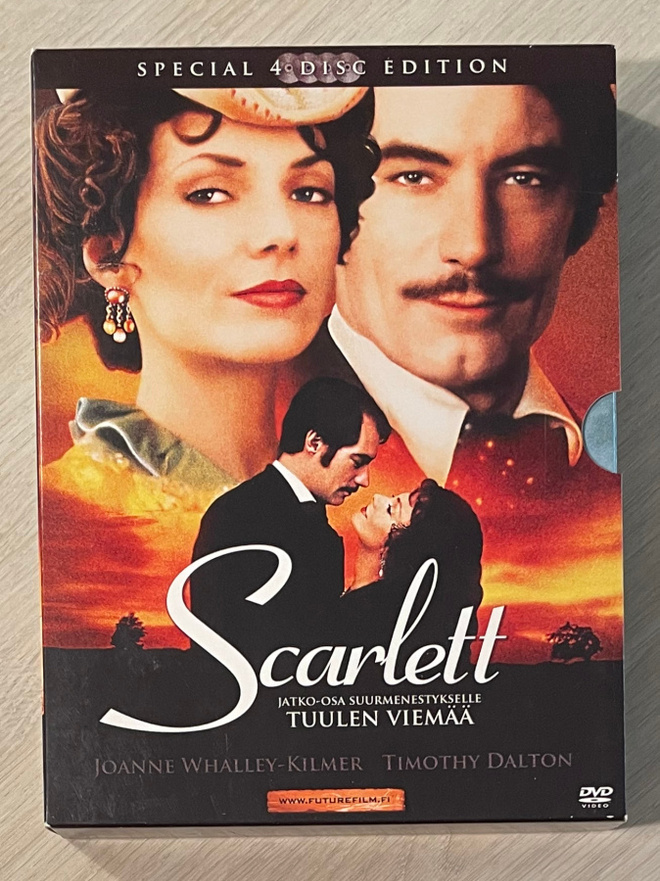 Scarlett (4DVD) Tuulen viemää -klassikon jatko-osa