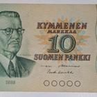 10 Markkaa 1980 Litt. A Korvaava 1992651369 - pikkukuva 1