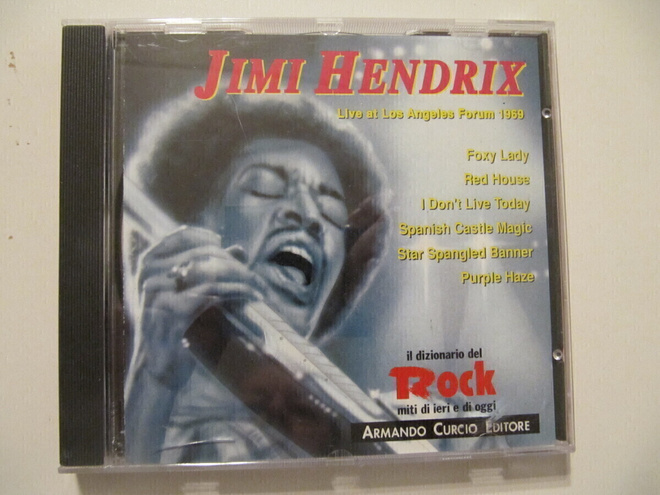 Jimi Hendrix Live At Los Angeles Forum 1969 CD