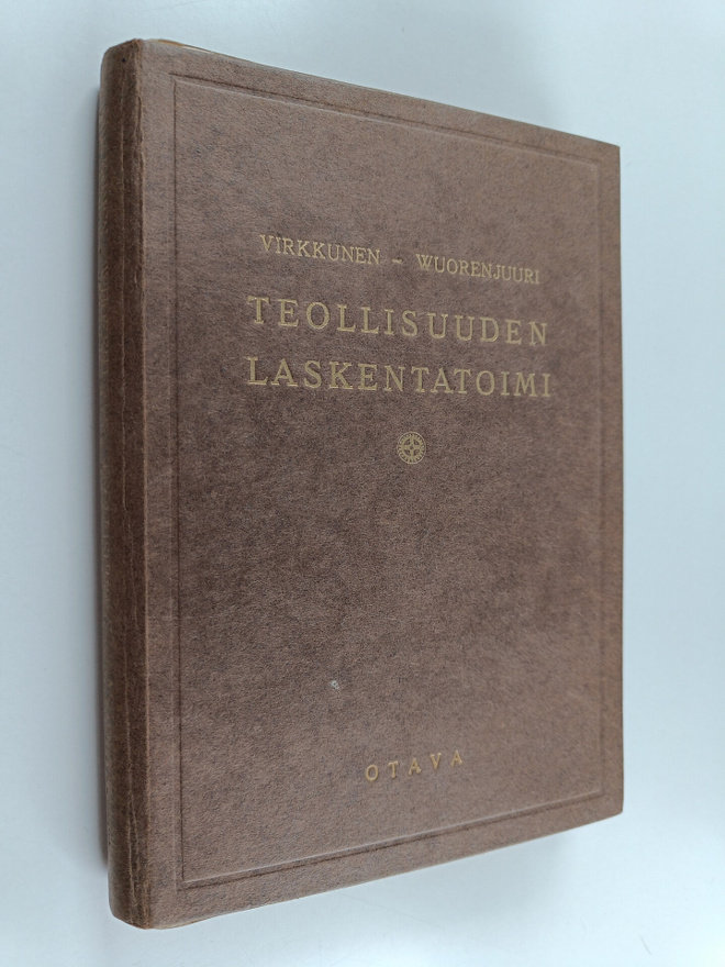 Henrik Virkkunen : Teollisuuden laskentatoimi : kustannus...