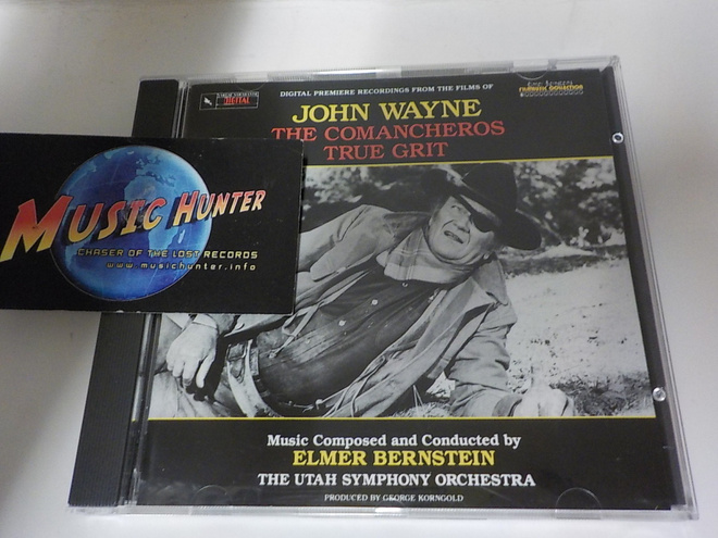 OST - JOHN WAYNE TRUE GRIT + THE COMANCHEROS UUSI CD