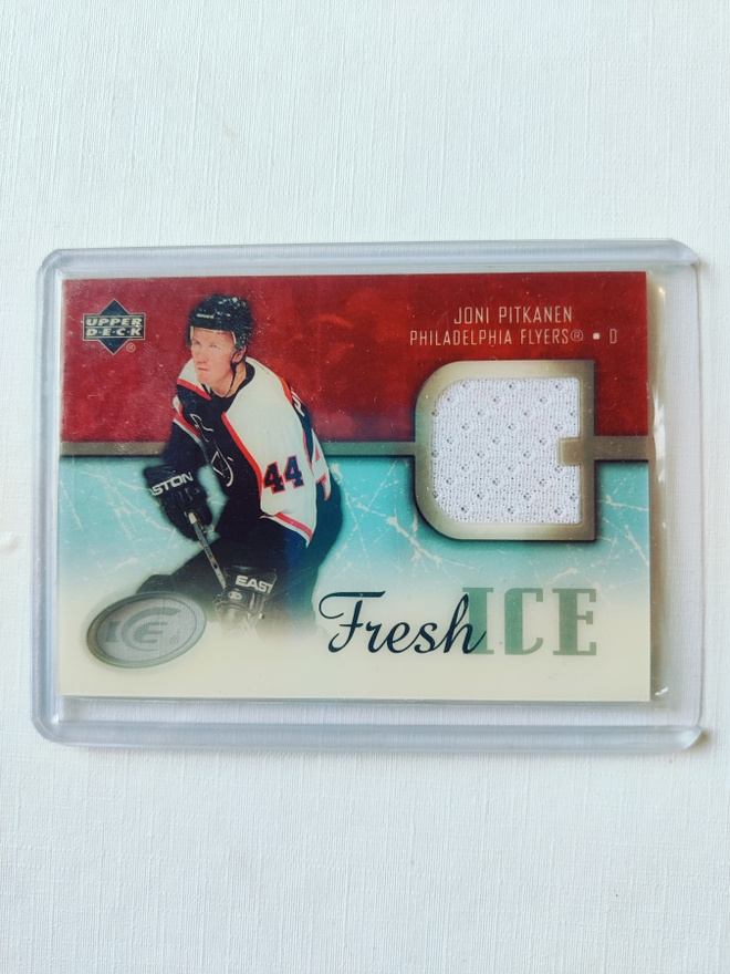 Joni Pitkänen - 05-06 UD Ice Fresh Ice Acetate Jersey