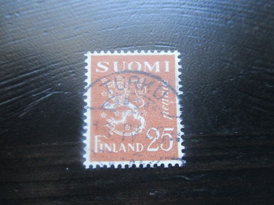 M30 Leijonamerkki 25p ruskea 1930