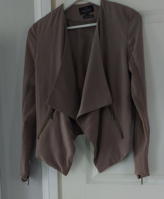Beige jakku bolero koko S