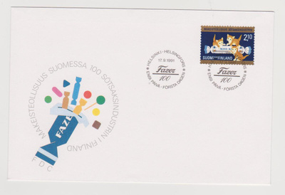 FDC 1991 Makeisteollisuus 100 vuotta