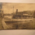 VANHA Postikortti Turku Laiva Salmetar 1920-l - pikkukuva 1
