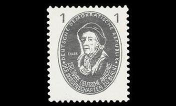 DDR 261 ** Tiedeakatemia 1 Pf (1950)