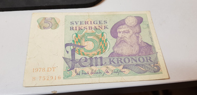 5 kr ruotsi 1978   kl 5