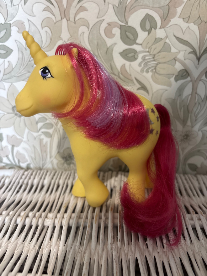 My little pony G1 keltainen Moondancer