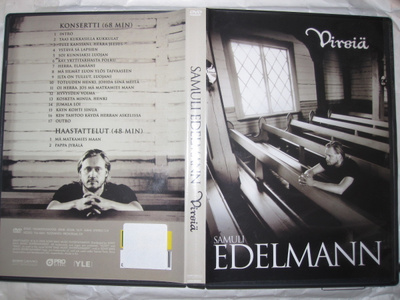 Samuli Edelmann - Virsiä DVD UUSI