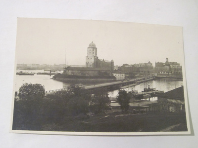 Signeerattu Viipuri Postikortin Alkup.Mallikappale 1929