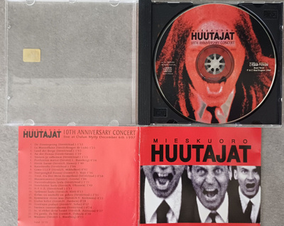 Mieskuoro Huutajat: 10th Anniversary Concert CD.
