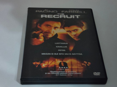 The Recruit (2003) - DVD - Suomi-julkaisu