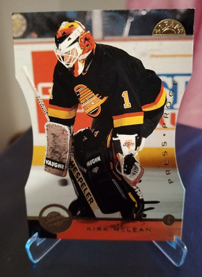 1996-97 Leaf Press Proofs Kirk McLean #43 /1500