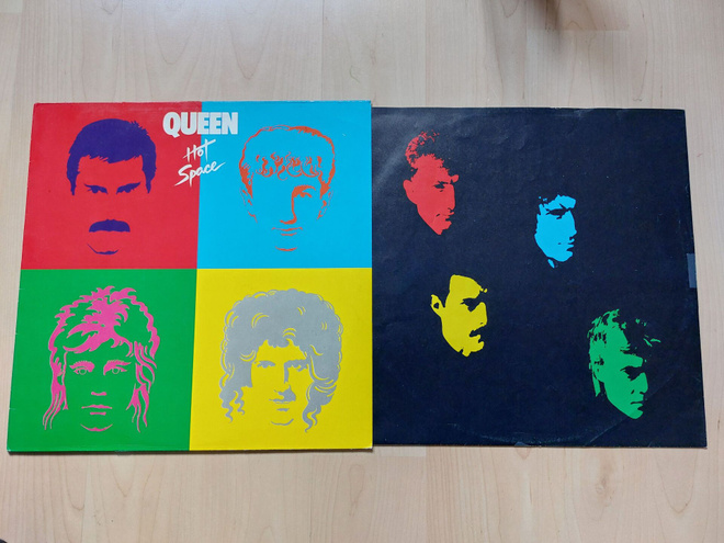 THE QUEEN -  HOT SPACE orig. HOLL  1982   LP  EMI