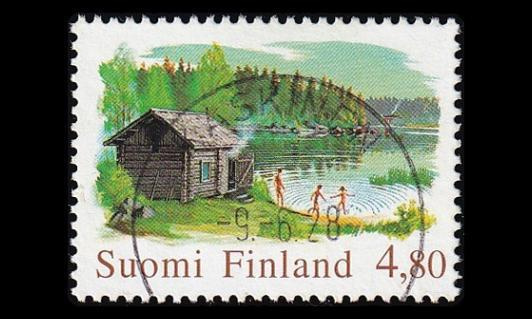 1479 o Sauna loisto Kaskinen 9.6.28 tulevaisuusleima (1999)