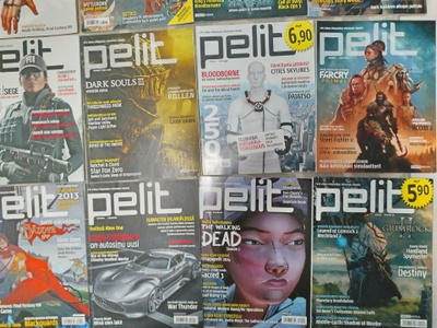 Pelit lehtiä 21kpl 2013 - 2016