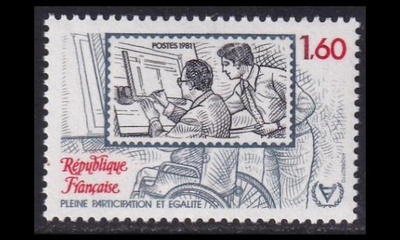 Ranska 2291 ** Kansainvälinen vammaisten vuosi (1981)