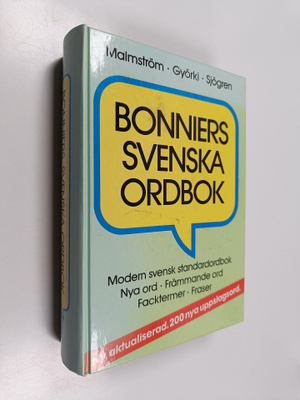 Sten Malmström : Bonniers svenska ordbok