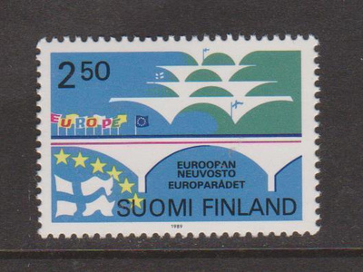1989 Euroopan neuvosto 2,50 mk **