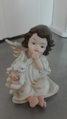 SULOINEN ENKELI JA PUPU KORISTE-ESINE