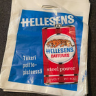Nostalgiset Hellesens / Tiikeri -muovipussit (n.35kpl) - pikkukuva 1