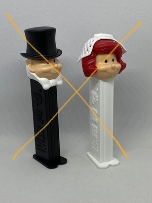 PEZ Bride & Groom PEZ Pals