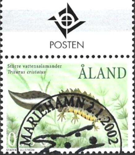 Ål 2002 Yleismerkit 0,70 €  välilöpari logo EPL LaPe 200