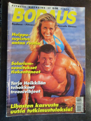 KUNTO PLUS LEHTI 8 / 1998 SISÄLTÖSIVUT 3 JA 4