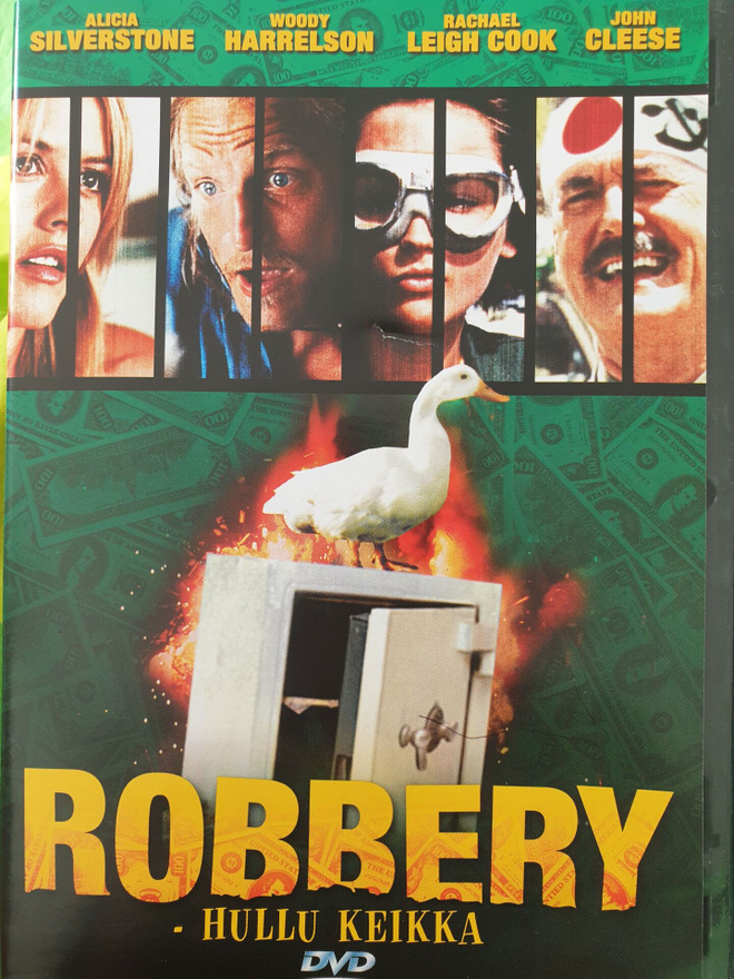 ROBBERY - HULLU KEIKKA DVD JOHN CLEESE ALICIA SILVERSTONE