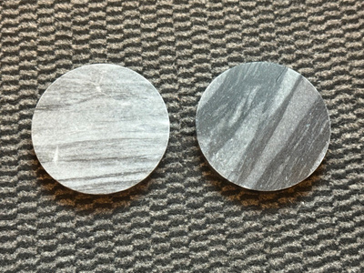 Marmoriset lasinaluset x 2 (Harmaa)