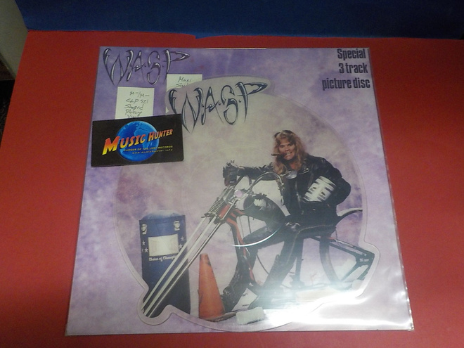 W.A.S.P. - MEAN MAN M-/M- PICTURE VINYL 7"