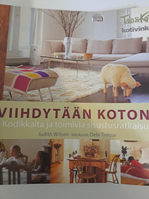 Viihdytään kotona sisustuskirja