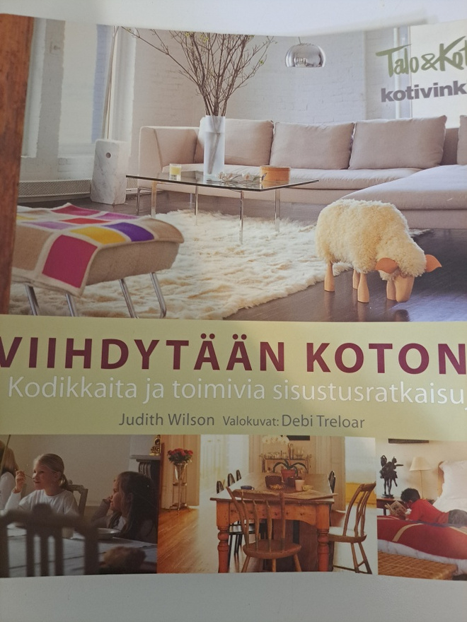 Viihdytään kotona sisustuskirja