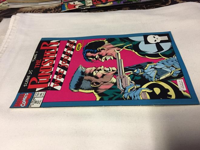 MARVEL THE PUNISHER WAR JOURNAL 35/1991 HYVÄ