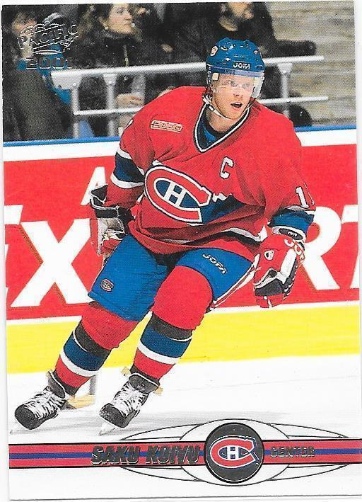 2000-01 Pacific #209 Saku Koivu Montreal Canadiens