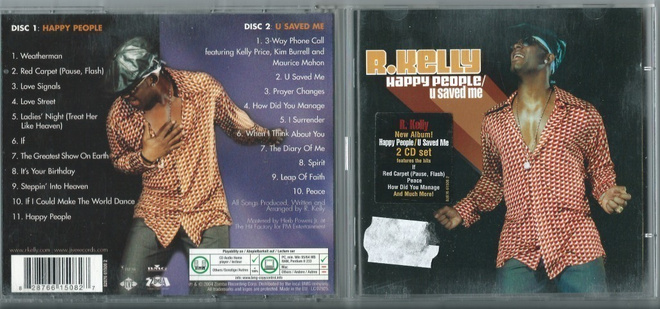 R.Kelly Happy people / U saved me tupla cd